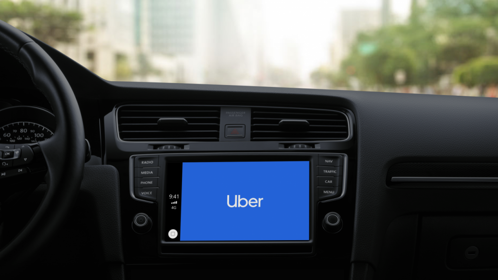 Uber for the carplay